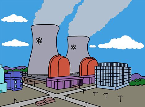 Springfield Nükleer Santrali.