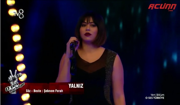 Tamay Özaltun, Şebnem Ferah’ın Yalnız adlı şarkısını başarıyla seslendirdi.