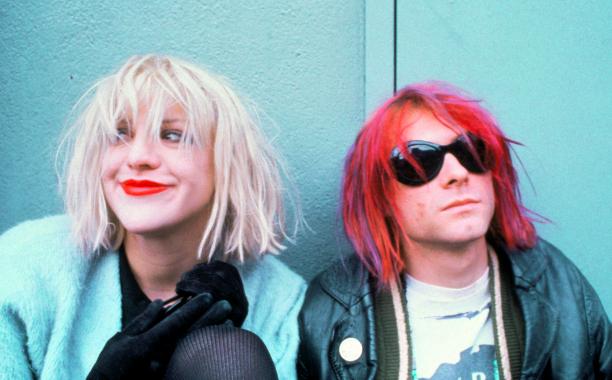 Rock’n roll tarihinin en ünlü ve merak edilen çiftlerinden Kurt Cobain ve Courtney Love.
