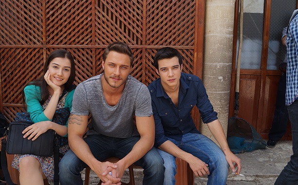 Sevda Erginci, Burak Çelik, Mert Yazıcıoğlu