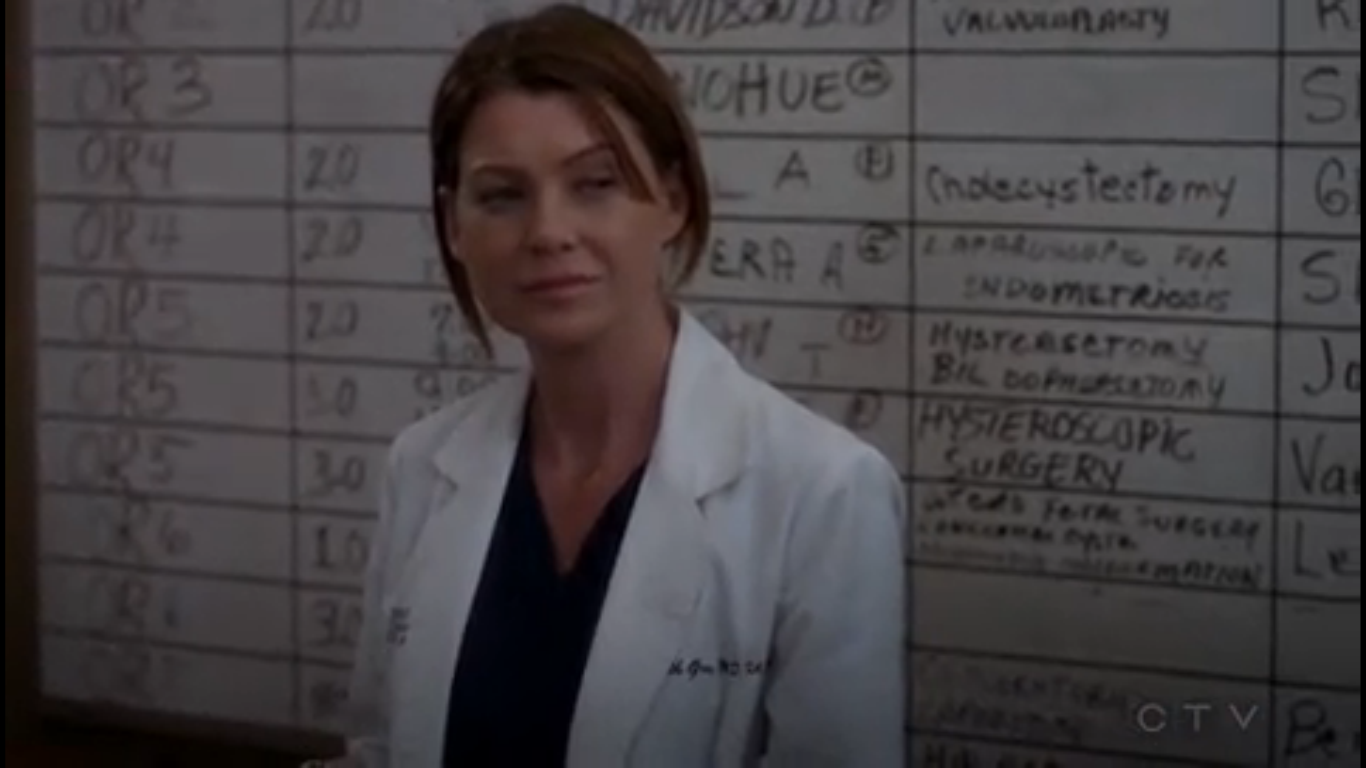 Sanki her şey eskisi gibi, Meredith hariç.