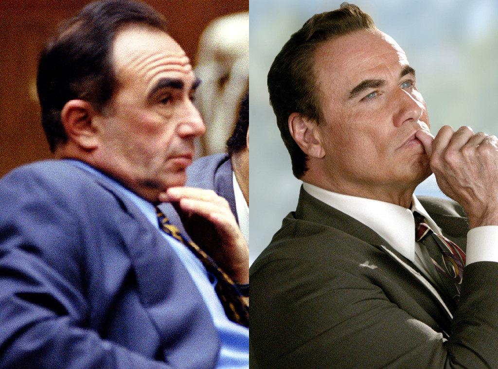 Robert Shapiro ve diziden John Travolta.